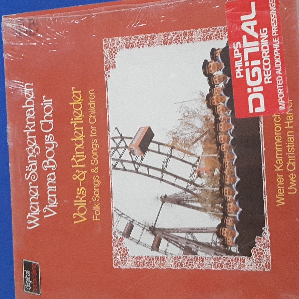 Wiener Sangerknaben  Vienna Boys Choir.- Folk Songs For Children